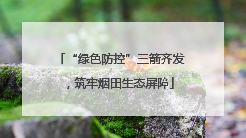 “绿色防控”三箭齐发，筑牢烟田生态屏障