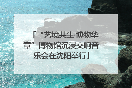 “艺境共生·博物华章”博物馆沉浸交响音乐会在沈阳举行