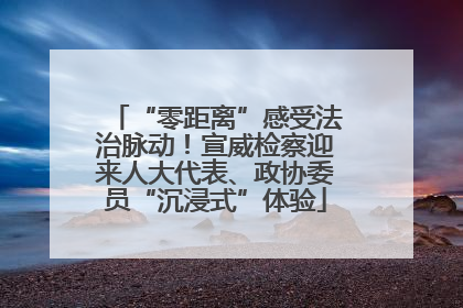 “零距离”感受法治脉动！宣威检察迎来人大代表、政协委员“沉浸式”体验