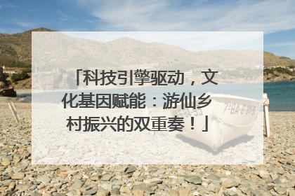 科技引擎驱动，文化基因赋能：游仙乡村振兴的双重奏！