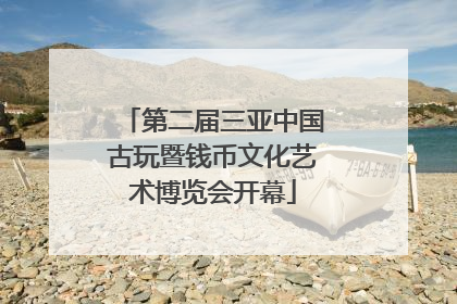 第二届三亚中国古玩暨钱币文化艺术博览会开幕