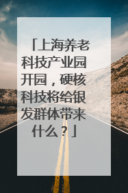 上海养老科技产业园开园，硬核科技将给银发群体带来什么？