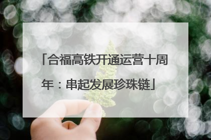 合福高铁开通运营十周年：串起发展珍珠链