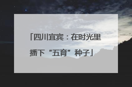 四川宜宾：在时光里播下“五育”种子