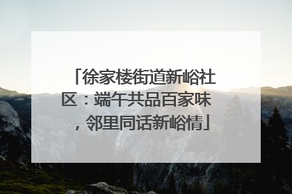 徐家楼街道新峪社区：端午共品百家味，邻里同话新峪情