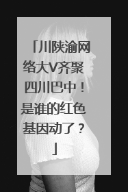 川陕渝网络大V齐聚四川巴中！是谁的红色基因动了？
