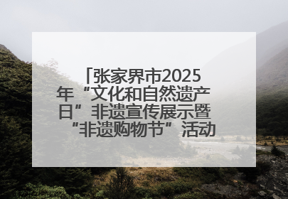 张家界市2025年“文化和自然遗产日”非遗宣传展示暨“非遗购物节”活动在慈利县盛大启幕