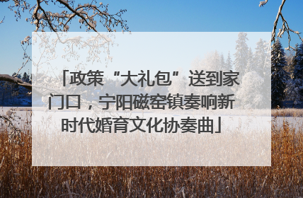 政策“大礼包”送到家门口，宁阳磁窑镇奏响新时代婚育文化协奏曲