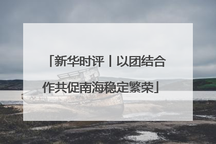 新华时评丨以团结合作共促南海稳定繁荣
