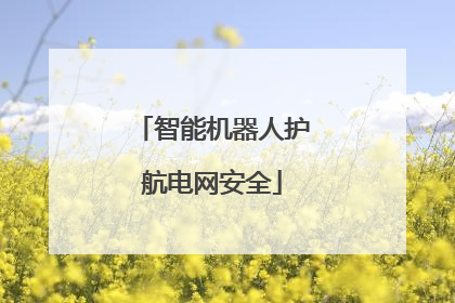 智能机器人护航电网安全
