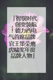 智驭时代，创变领航！德力西电气首席品牌官王策荣膺虎啸奖年度品牌人物