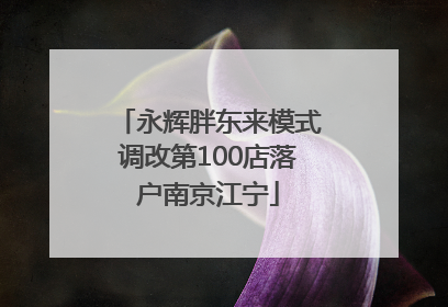 永辉胖东来模式调改第100店落户南京江宁
