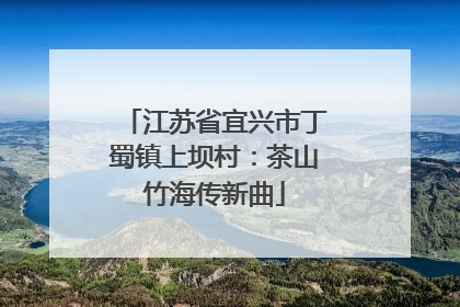 江苏省宜兴市丁蜀镇上坝村：茶山竹海传新曲