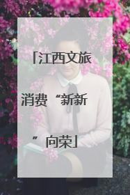 江西文旅消费“新新”向荣