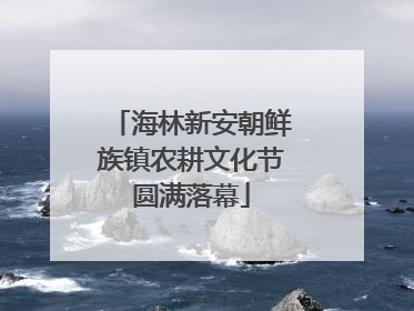 海林新安朝鲜族镇农耕文化节圆满落幕