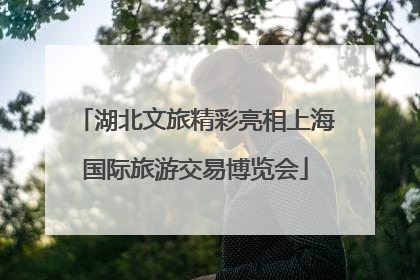 湖北文旅精彩亮相上海国际旅游交易博览会