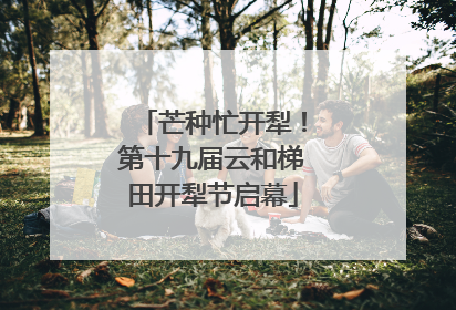 芒种忙开犁！第十九届云和梯田开犁节启幕