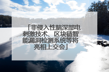 非侵入性脑深部电刺激技术、区块链智能漏洞检测系统等将亮相上交会
